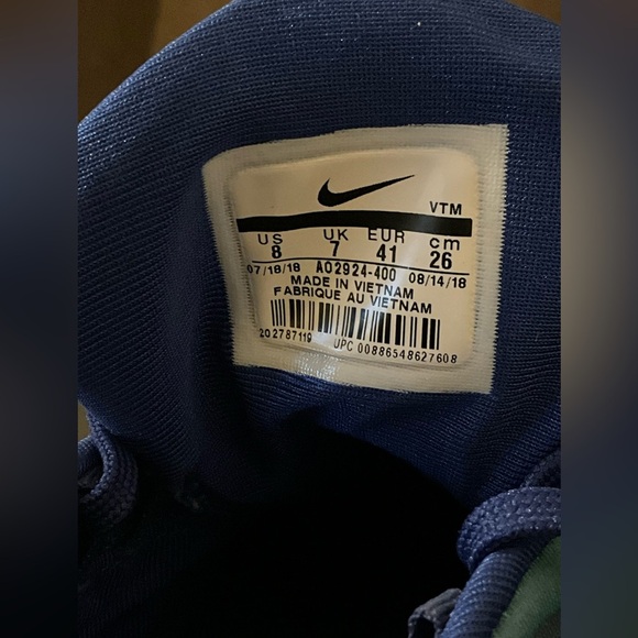 NWOB Nike Air Max 720 Sea Forest Mens 8/WMS 9.5 NEVER WORN New 1 OWNER RARE FIND - Picture 12 of 16